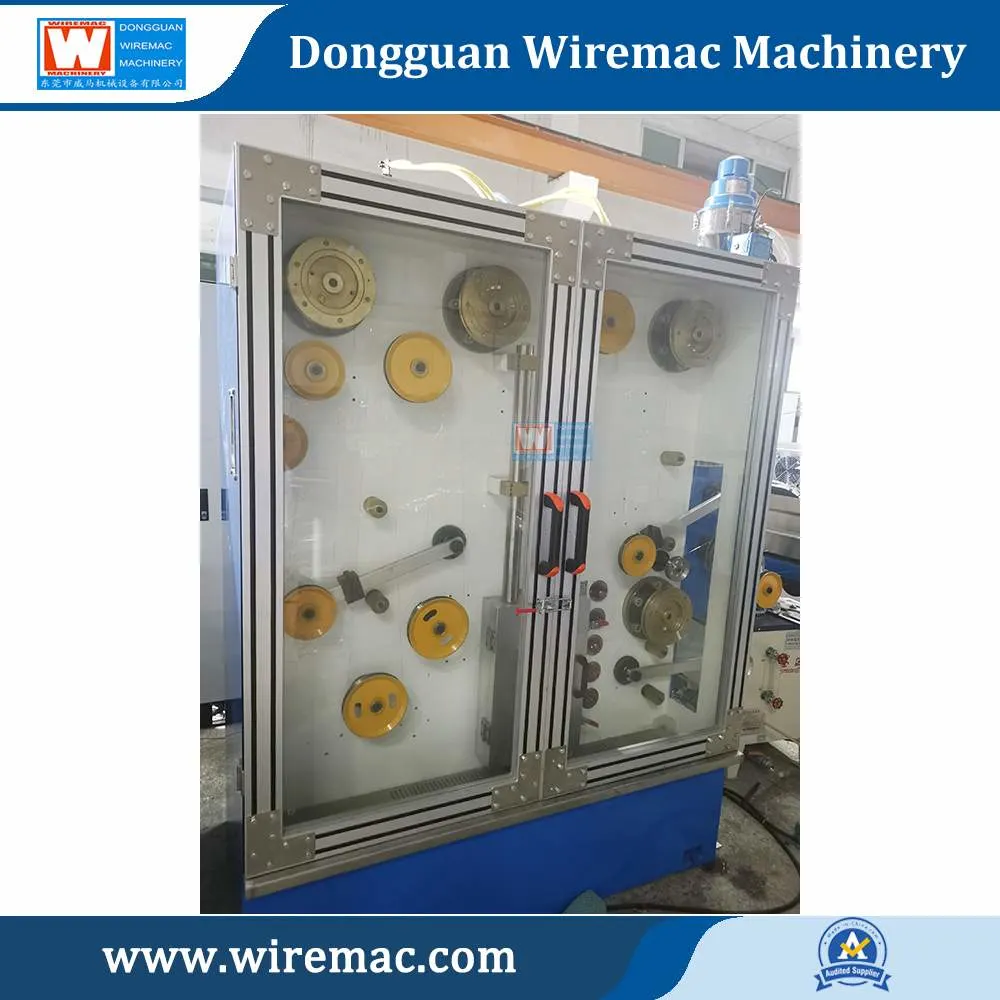 Hot Sale 24 Gauge/Gage Gold Copper Wire Drawing Machine with Automatic Bobbin Switch Take up