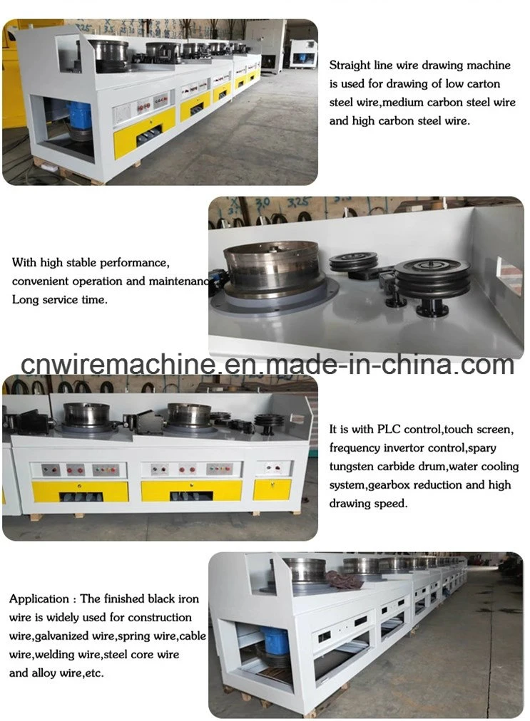 Carbon Steel Wire Straight Line Wire Drawing Machine