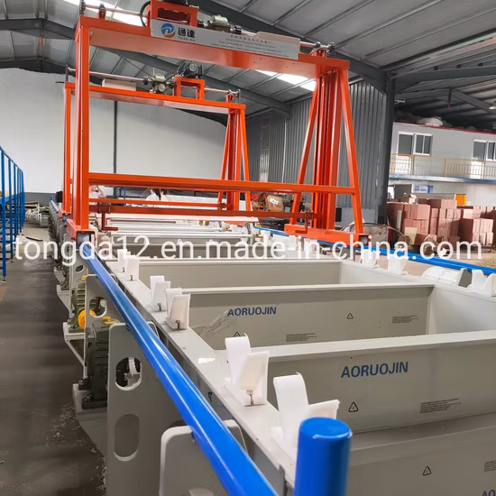 Tongda11 Автоматическая машина для хромирования, линия гальванического покрытия, гальваническое оборудование